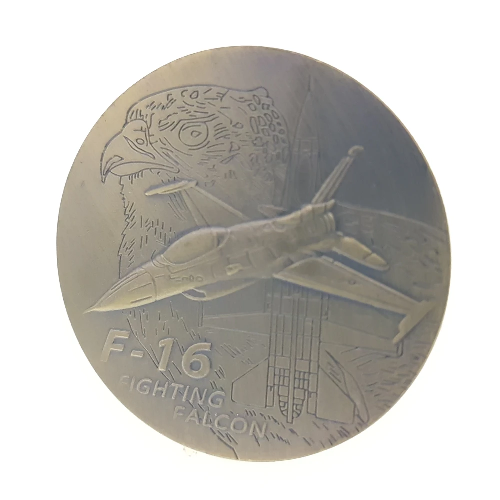 新色 米軍 空軍 USAF コイン 記念 コレクション F-16 ファルコン 米軍グッズ メダル