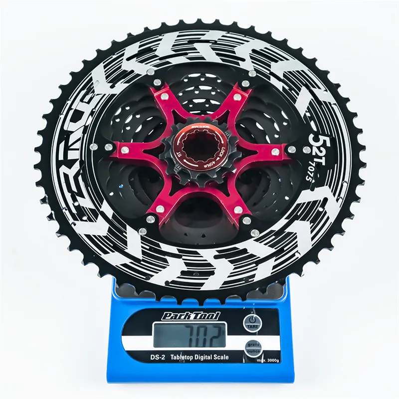 Zracing Alpha 12s легкая кассета 12 скоростей MTB велосипед Freewheel 11-50 T/11-52 T-Gold, совместима с M9100/XX1 NX Eagle - Цвет: 12S 11-52T black