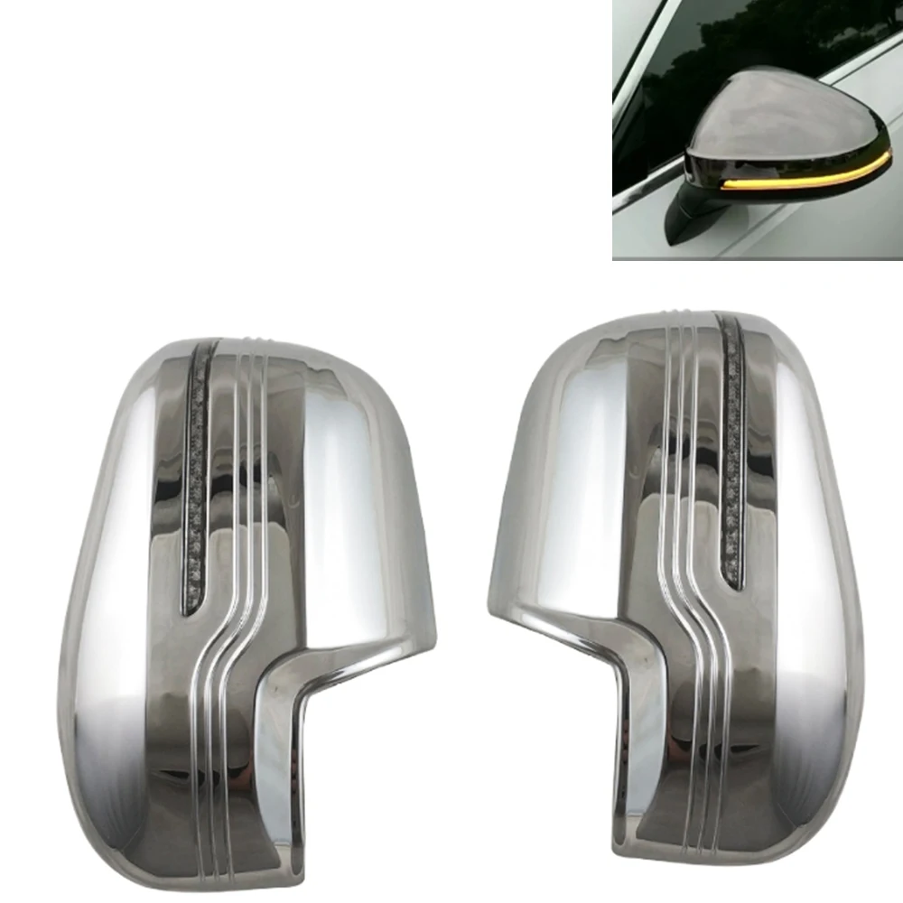 

Mirror Cover for Nissan Navara NP300 2015-2018 with LED Turn Signa Side Mirror Light