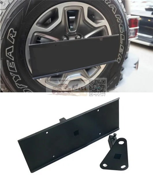 

OEM Spare Tire Rear Licence Plate for Jeep Wrangler JK Rear Licence Rack Spare Tire Rack Licence Bracket Frame