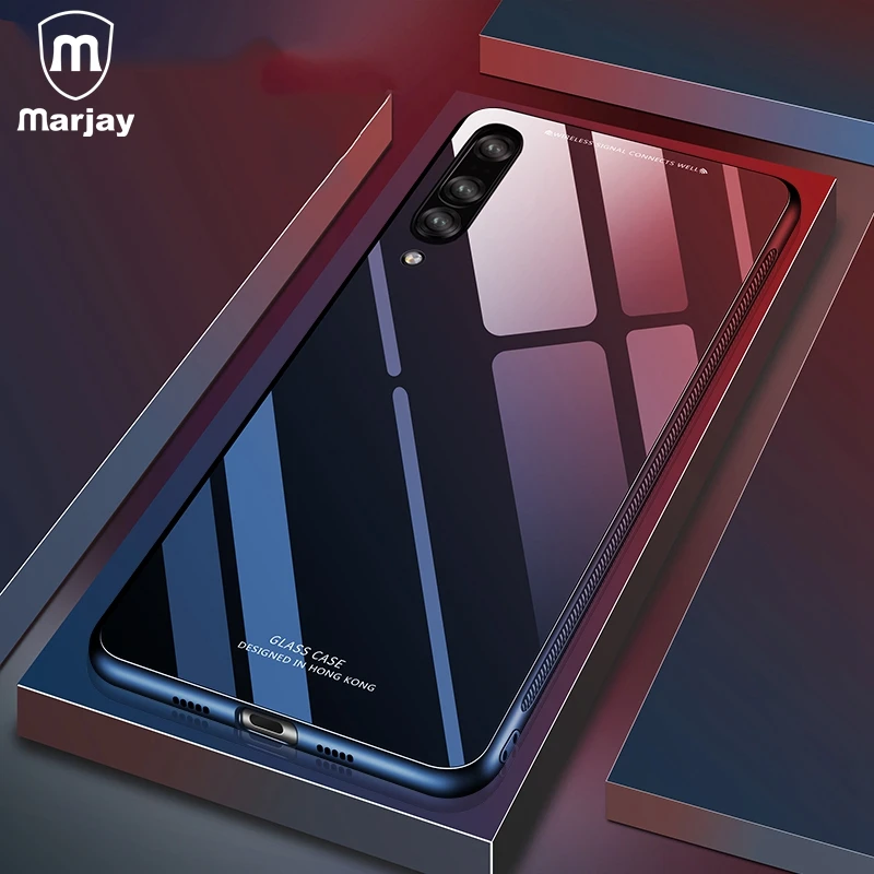 Marjay закаленное Стекло Чехол Для Сяо mi красный Примечание 5 5A 4X5 плюс 6 Pro 6A S2 чехол