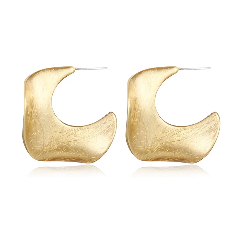 

Cute Geometric Square Stud Earrings For Women Gold Silver Color Alloy Earring Fashion Party Jewelry boucle d'oreille femme 2019