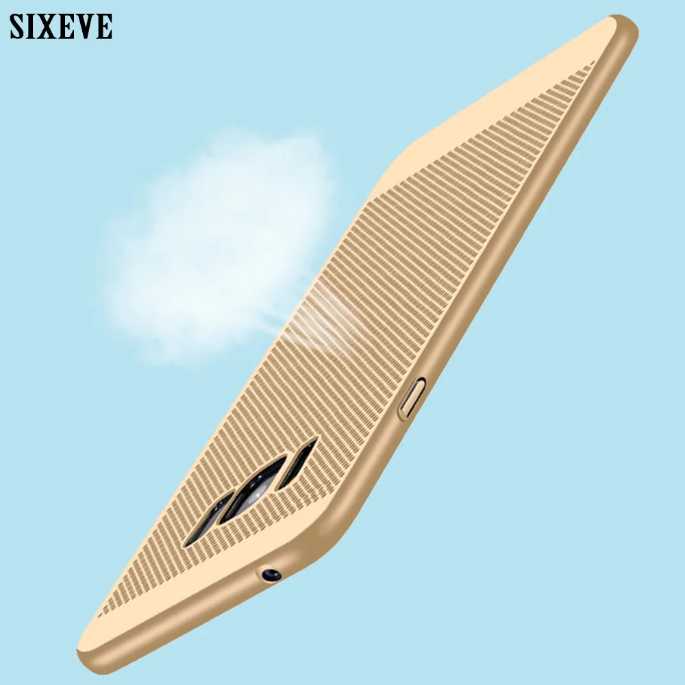 

Hard PC Case For Samsung Galaxy S6 S8 S9 Plus S7 Edge S5 neo Note 3 4 5 Note 8 Back ell Phone Heat dissipation Protective Cover