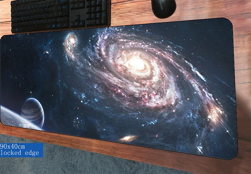 Galaxy mouse pads Colourful 900x400x2mm gaming mousepad gamer mouse mat