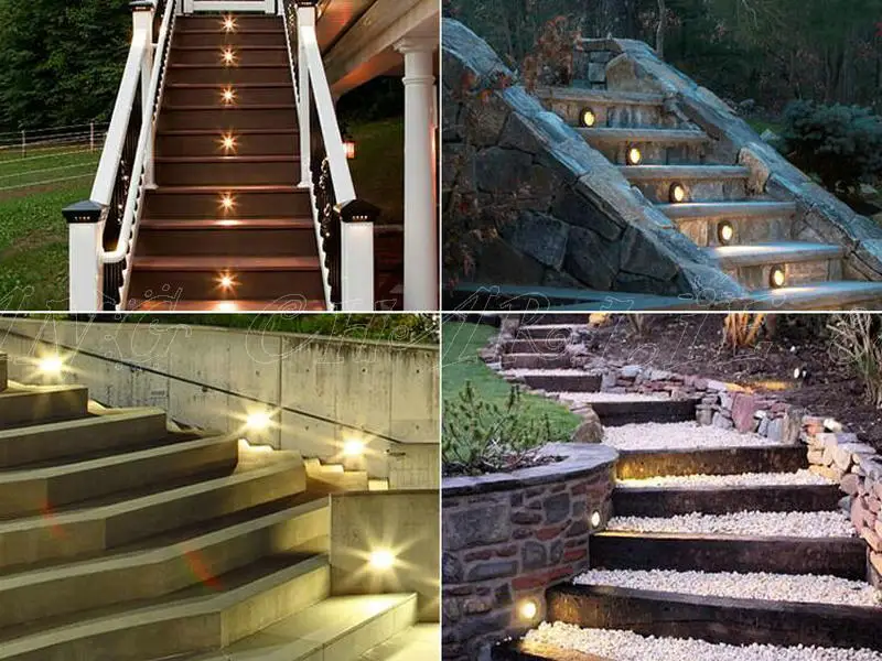 Canto da Lâmpada da Indução do Corpo Embutido à Prova de Umidade-ambiente Lâmpada de Parede da Escada Lâmpada de Parede Humano Noite Embutido Lâmpada 3 w Led 8 Luzes e Iluminação
