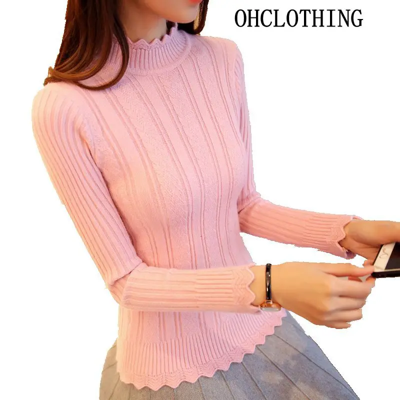 Новый свитер OHCLOTHING для культивирования своей морали вязаный женский женщин |