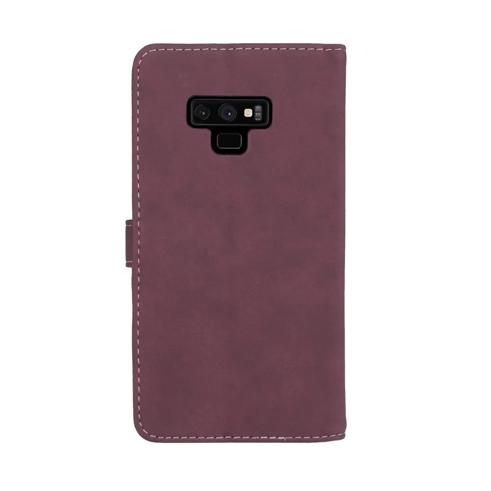 Капа Fundas для samsung Galaxy Note9 держатель чехол для samsung Galaxy Note 9 кожа чехол для телефона 9 слотов для карт