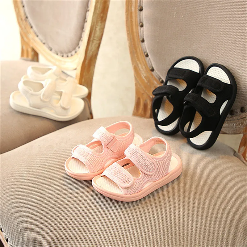 

2019 summer kids sandals boys outdoor close toes shoes toddler Anti-skid casual barefoot sandals baby running sport water shoes