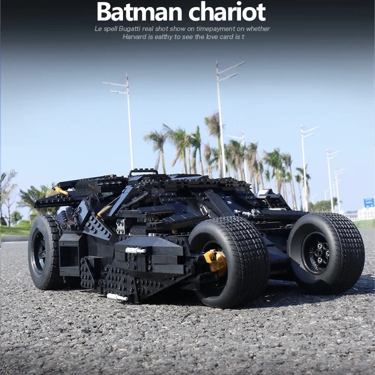

LEPIN 07060 1969Pcs Batman Armored Chariot Set Building Blocks NEW Super Hero Movie Series 76023 For Kids Bricks Toys Gift 7111