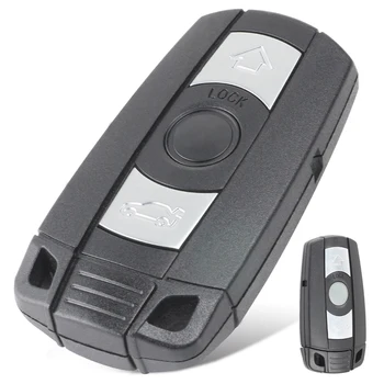 Keyforkess 315/315LP/433/868MHz PCF7953 Chip CAS3 KR55WK49127 sostituzione 3 pulsanti portachiavi a distanza per BMW serie 3/5 - KEYECU 315 315LP 433 868MHz PCF7953 Chip CAS3 KR55WK49127 sostituzione 3 pulsanti portachiavi a distanza