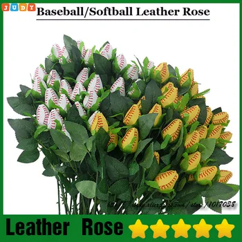 

2017 baseball softball seam leather rose