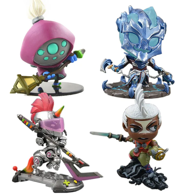 LOL League of Legends экшн игра Jax мини модель коллекция игрушек фигурка 3D герой аниме