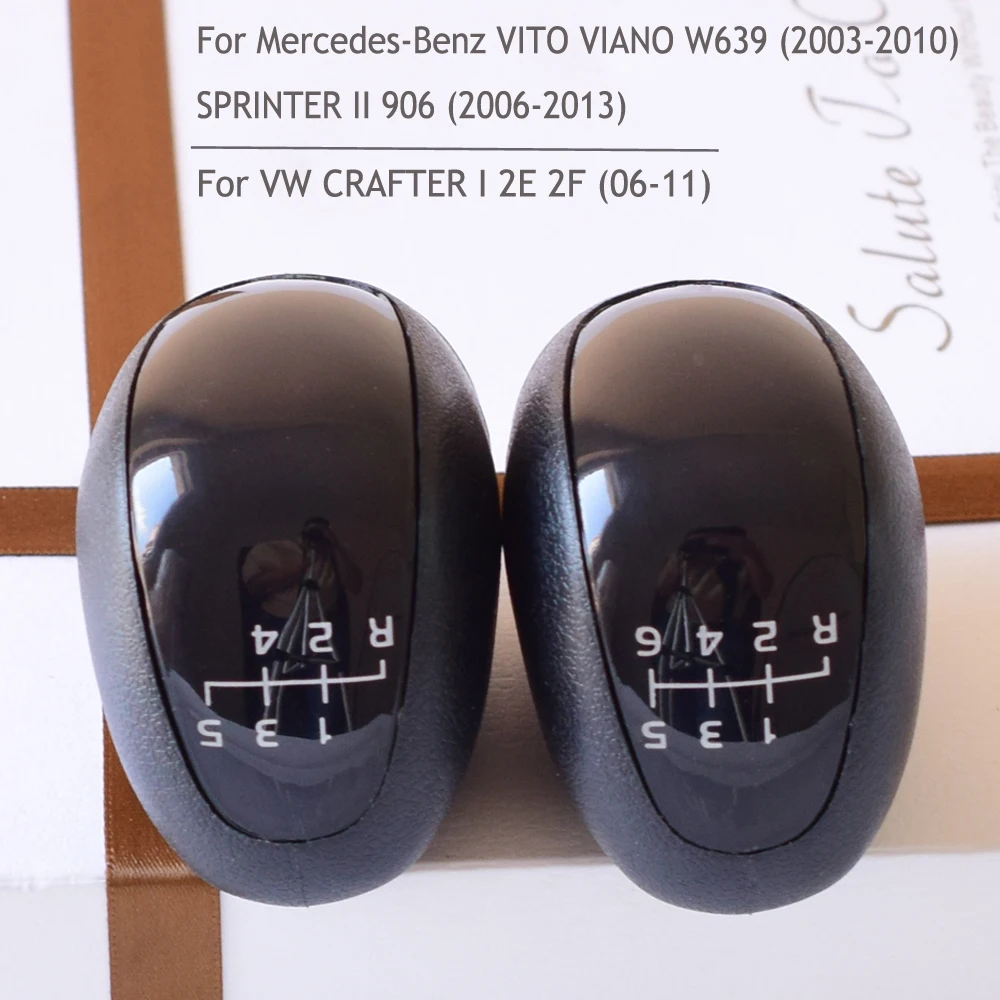 Стиль для 5 6 скоростей рукоятка для рычага переключения передач головной шар для Mercedes-Benz VITO VIANO W639 SPRINTER II 906 Для VW CRAFTER I 2E