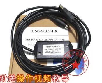 

RS422 PLC programação USB-SC09 cabo para FX e Uma série USBSC09, SC09 USB, USB-sc-09 novo na caixa com indicador suporte win7/8