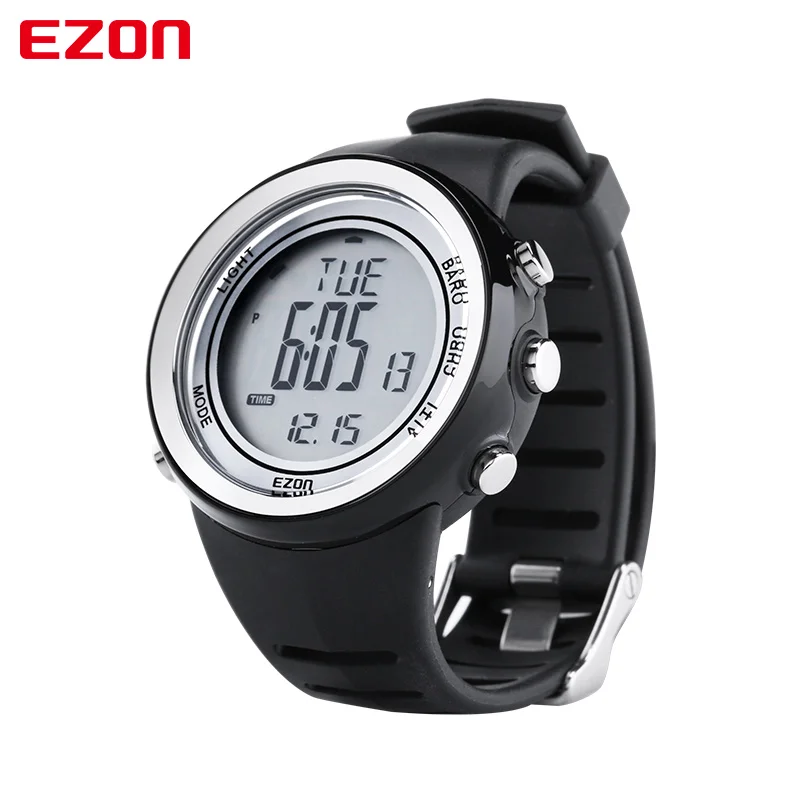 EZON H009 модные спортивные часы походные для альпинизма мужские цифровые альтиметр