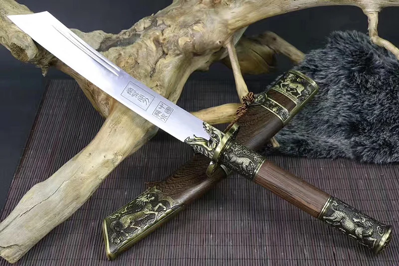 Popular Sabre for Kangxi Samura Katana Handmade Japanese Samurai Sword 1060 Carbon Steel Hand folised Full tang blade very sharp