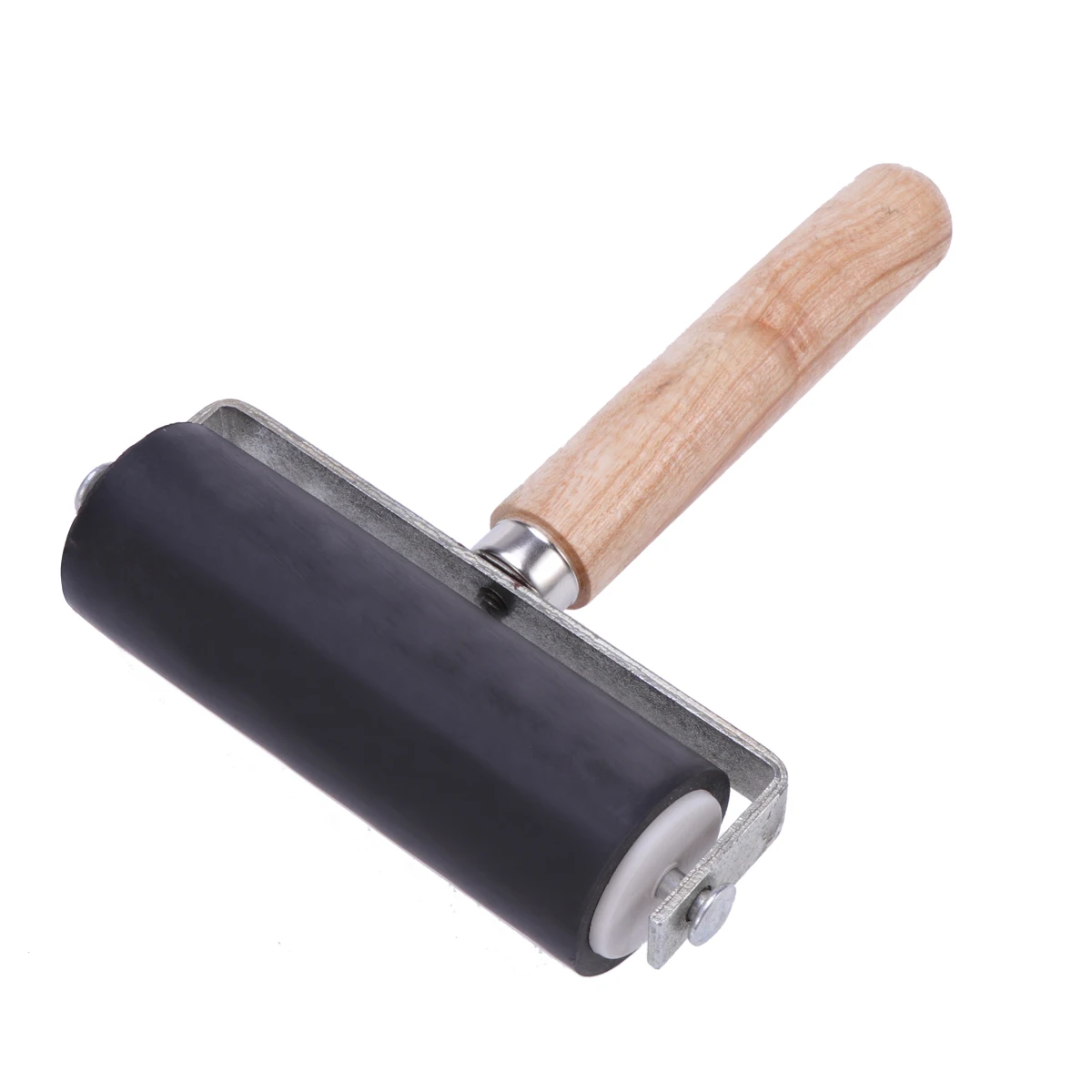 

Soft Rubber Roller Brayer Printmaking Craft Projects Ink and Stamping Tools (Black)