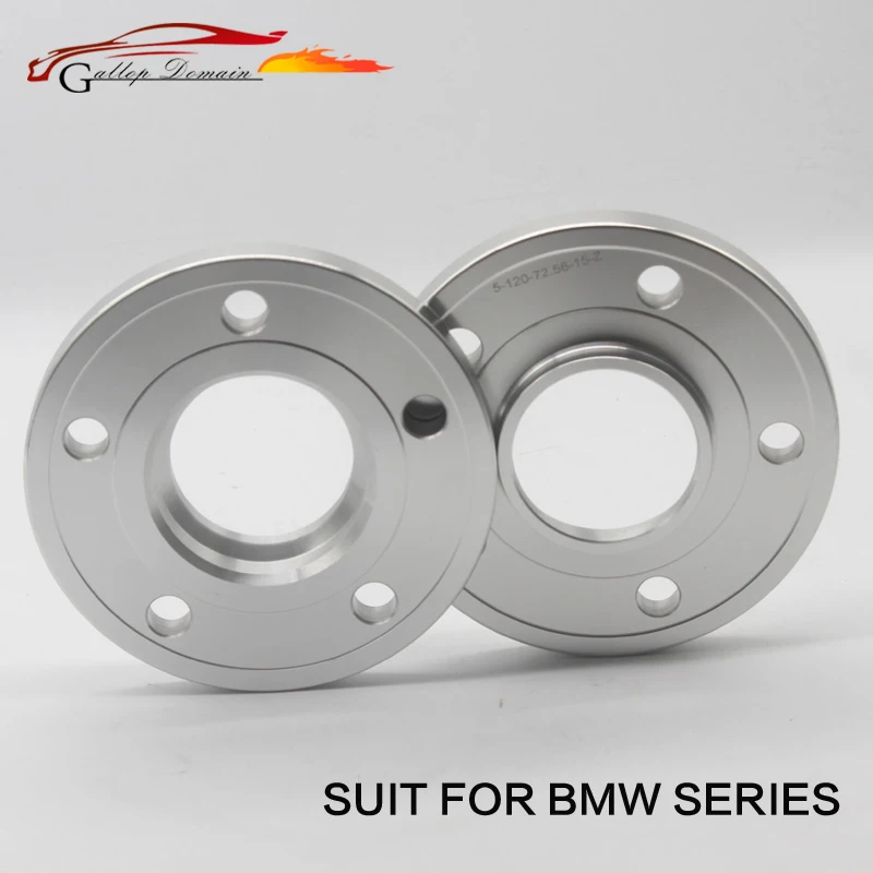 

Gallop Domain 2PC 15/20mm 5x120 Alloy Aluminium T6-6061 Forge Wheel Spacer center bore 74.1 spacer suit for BMW E65 X5 E70