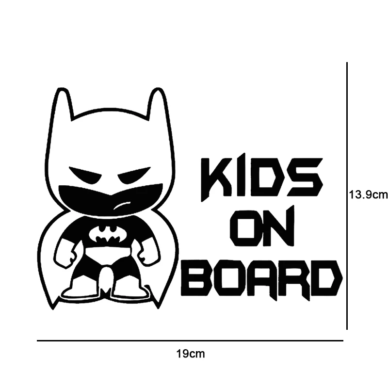 Car Sticker Kids Baby On Board 1913.9cm Funny Car Decal Reflective Laser 3D Car Stickers Vinyl Car Styling Black Silver (6)