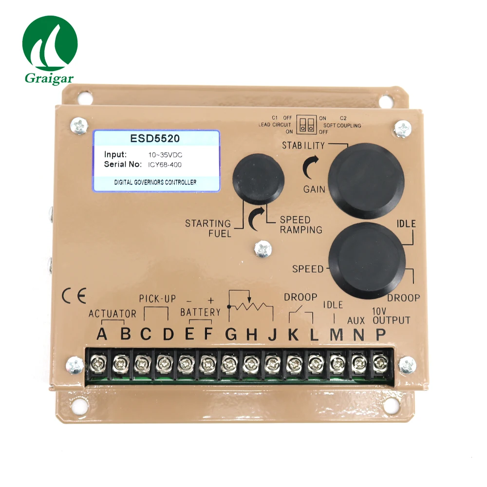 Generator Governor Control Unit ESD ESD5520 Diesel Generator Electronic Speed Controller ESD5520 Generator Governor Control Unit ESD ESD5520 Diesel Generator Electronic Speed Controller ESD5520