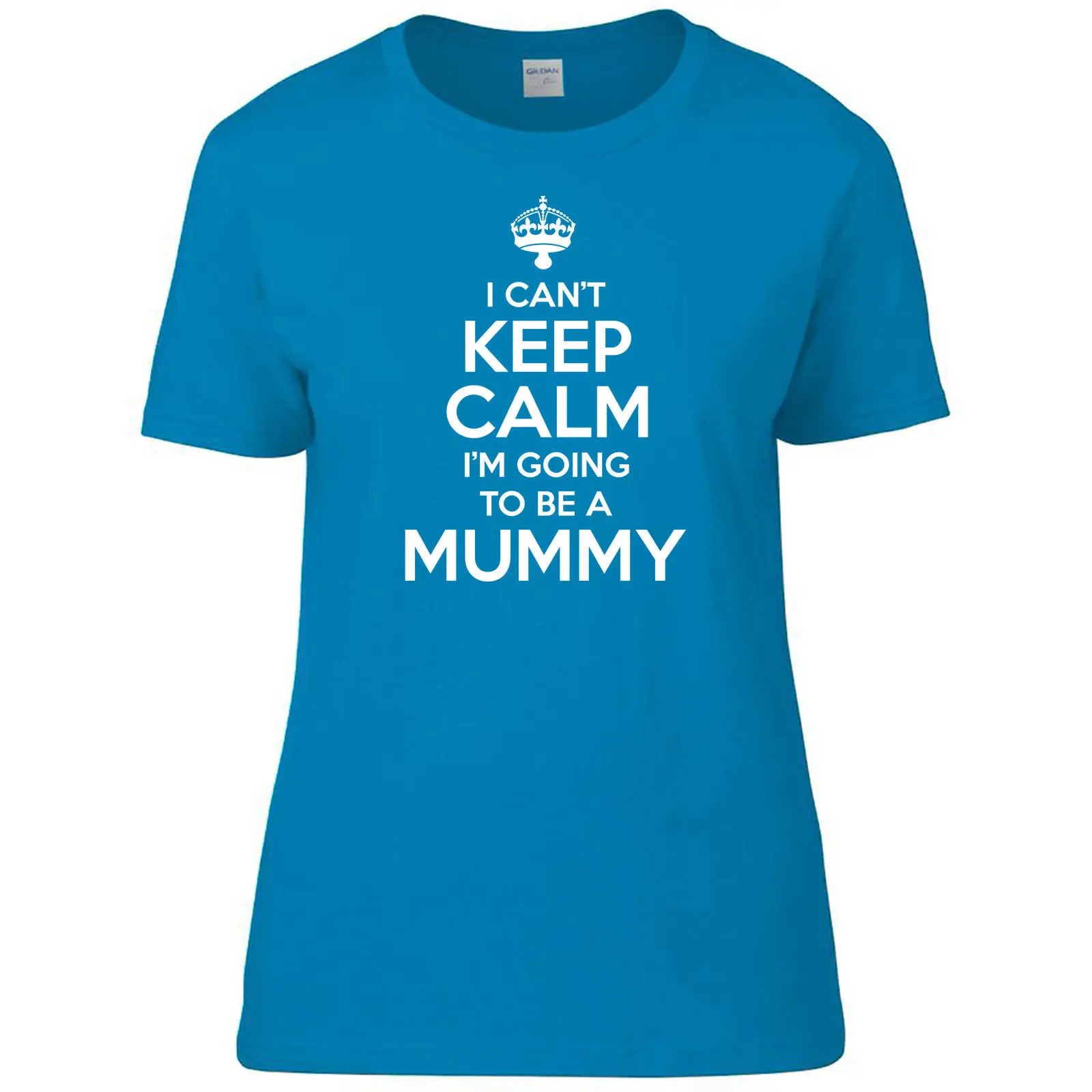 I Can't Keep Calm I'm To Be A Mommy подарок для мамы и дочки Футболка беременных новые
