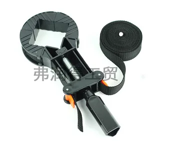 

by dhl 100pcs Woodworking Adjustable Multifunction Band Clamp Polygonal clip 90 Degrees Right Angle Corner Photo Frame Clips