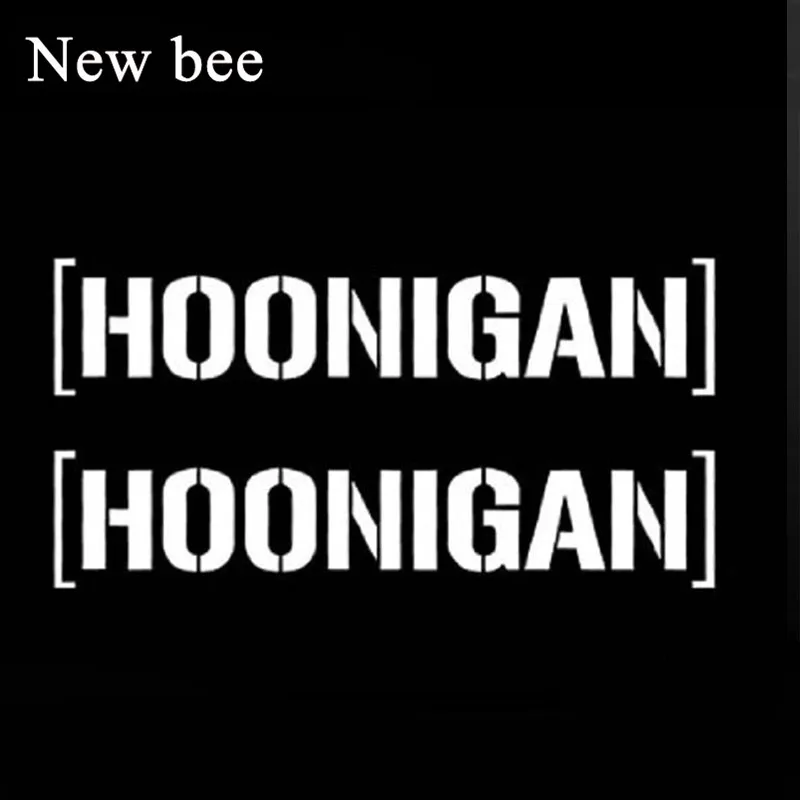 Car Exterior Styling Badges Decals Emblems 500mm Large Hoonigan Car Windscreen Window Sticker Decal Ken Block Jdm 50cm Car Emblems