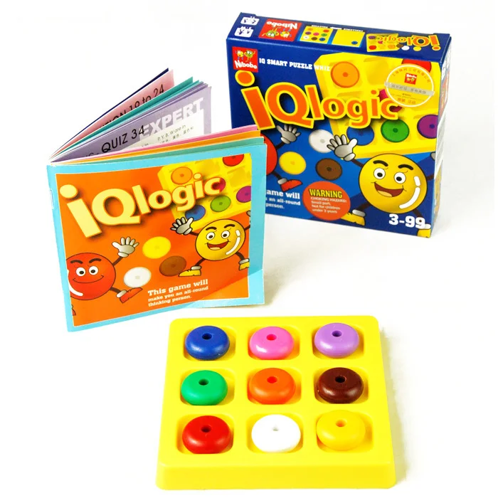 Детские Обучающие шарики IQ Logic Puzzle Mind Brain Teaser подарок для детей 1 Руководство 60
