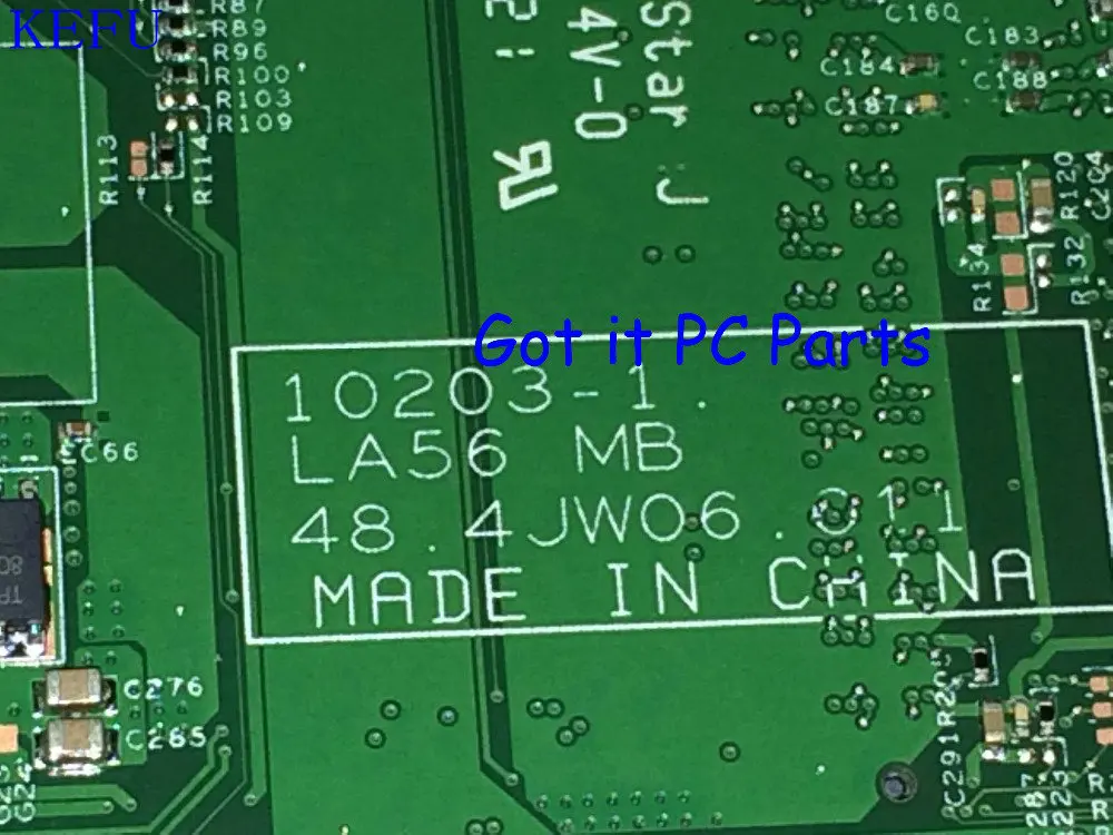 KEFU сток, 48.4JW06.011 LA56 MB материнская плата для ноутбука lenovo Ideapad V560 ноутбук gt310m, 1 Гб(не подходит B560