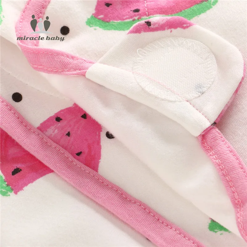 2 Pieces Set Newborn Swaddle Wrap+Hat Cotton Baby Receiving Blanket Bedding Cartoon Cute Infant Sleeping Bag For 0-6 Months