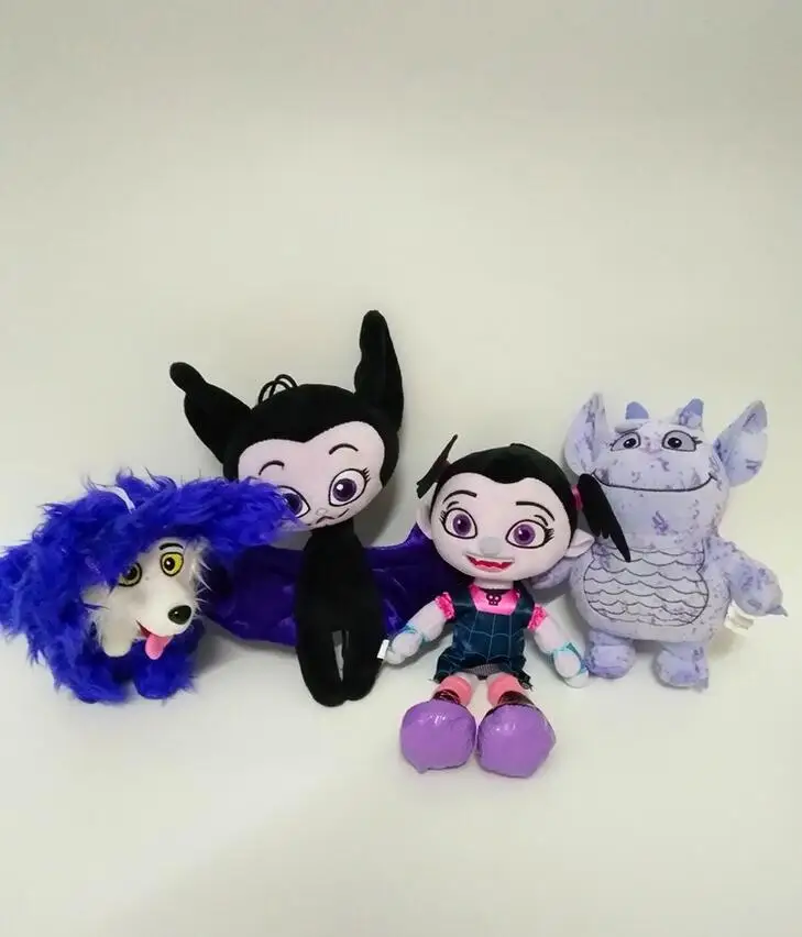 Фильм Junior Vampirina Мягкие плюшевые куклы игрушки вамп женщина-летучая мышь девочка собака игрушки для мальчиков девочек Vampirina плюшевые куклы игрушки
