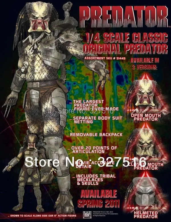 neca 18 inch predator