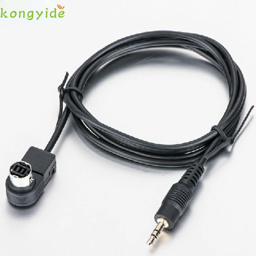 

New Arrival Car Aux Input Cable For ALPINE AI-NET Mini Plug 3.5mm Jack iPhone Smart phone