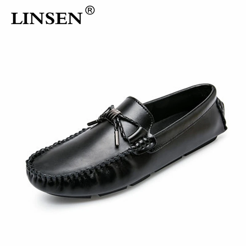 

Manufacturer the British Autumn Breathable Nubuck Upper Male Genuine Leather Peas Men's Shoes Lazy kai che xie Men's Skin Shoes