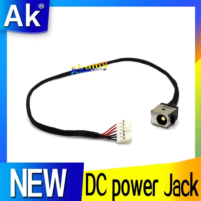 Новый зарядный кабель постоянного тока для ноутбука For Asus F751 R510C X450 X751 X751M X751L R752MA