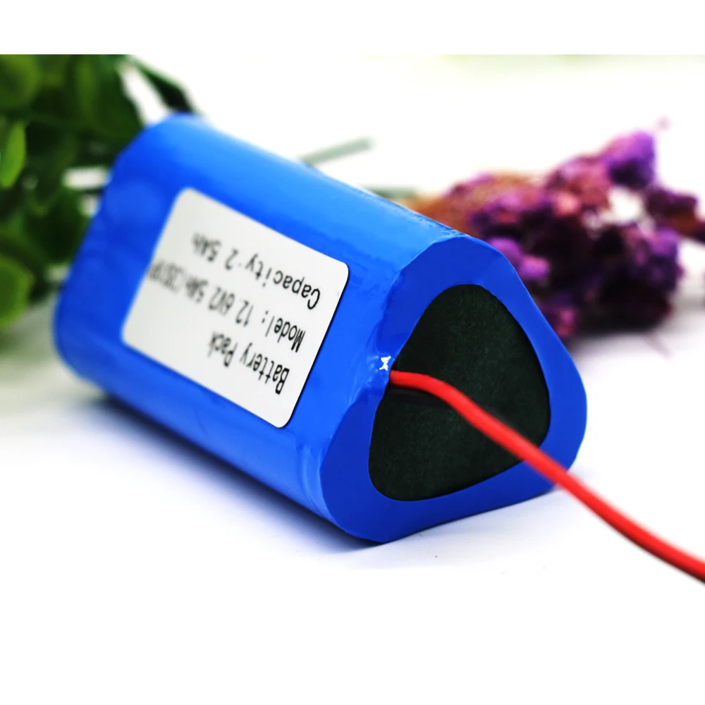  KLUOSI 12V Battery 3S1P 12.6V/11.1V 2500mAh 18650 Lithium-ion Battery Pack with 5A BMS for Backup P - 32921631394