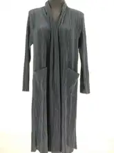 Spring Of 2018 New plus Size Fold Long Casual X-long Turn-down Collar Open Stitch Wide-waisted Coat Spring Of 2018 New plus Size Fold Long Casual X-long Turn-down Collar Open Stitch Wide-waisted Coat