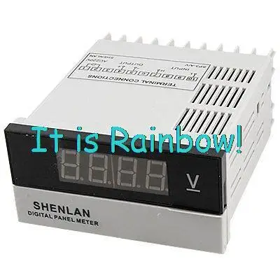 

3 1/2 RED LCD Digital Volt Panel Meter Voltmeter DC 0-200V