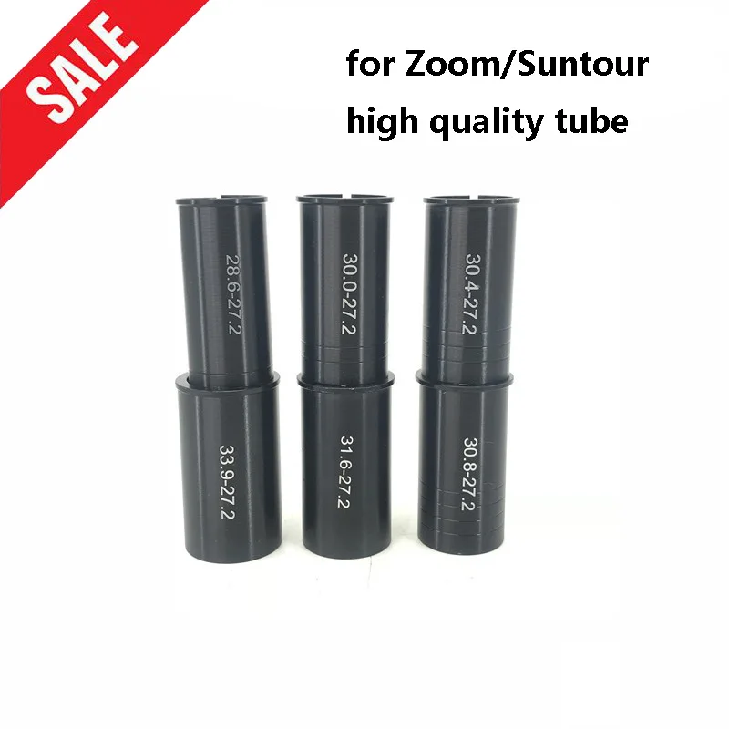 

Bike Seatpost Adapter Shim Seat Tube Convert for suntour zoom 28.6 27.2 31.6 30.0 30.4 30.8 33.9mm MTB Road Bicycle Seat Tube