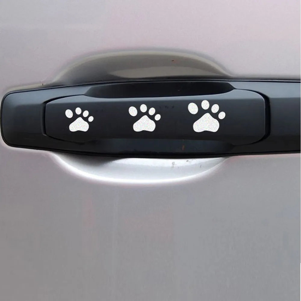 

2017 Fashion self-adhesive environmental protection DOG PAW Puppy Decal Sticker for Cars,Walls,Laptops, and other stuff @026
