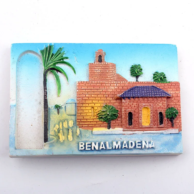 

souvenir fridge magnets 3D resin hand-painted magnets for refrigerators for scenic souvenir fridge magnet