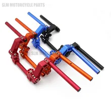 Универсальная алюминиевая ручка ATV Dirt Pit велосипед мотоцикл для мотокросса руль Модифицированная педаль мотоцикл разделительная ручка
