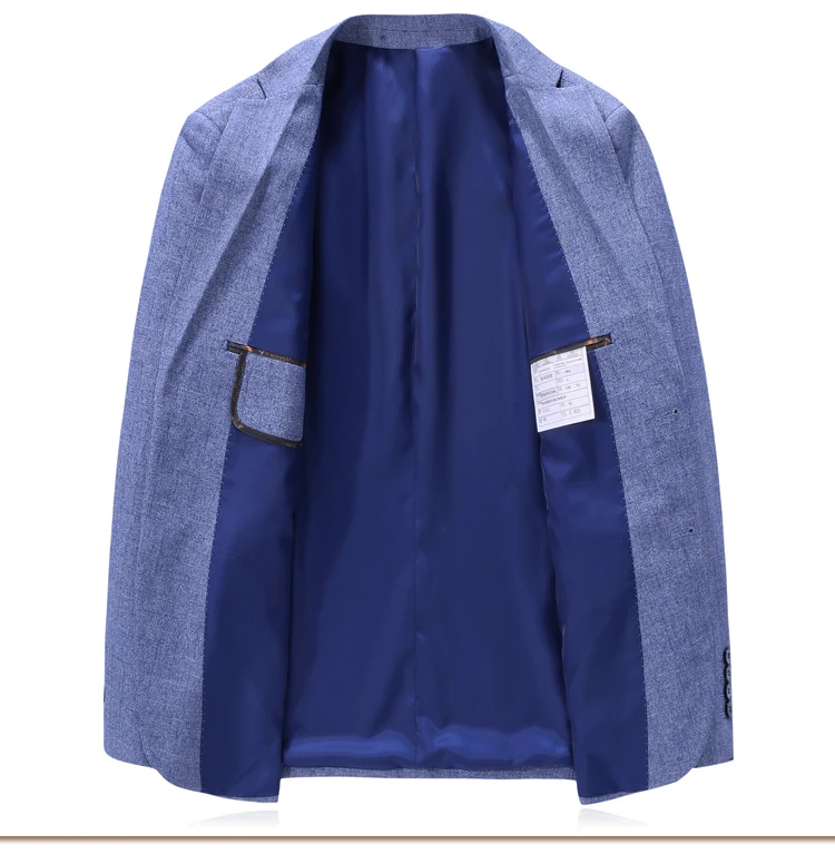 2019 Spring New Style Single Breasted Jacket Blazer Men's High Quality Casual Business Woolen Blazer Coat 2019 Spring New Style Single Breasted Jacket Blazer Men's High Quality Casual Business Woolen Blazer Coat