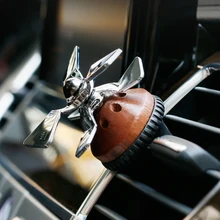 Освежитель автомобиля ABS двойной двигатель вентиляционный зажим Духи Диффузор автомобильный Внутренний Духи Аромат очиститель воздуха Подарочный аксессуар для автомобиля