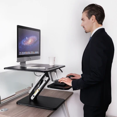 Loctek M3m Height Adjustable Sit Stand Desk Riser Foldable Laptop