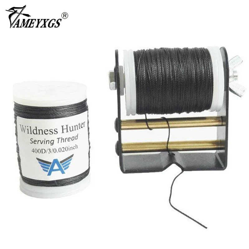 Billige Bogenschießen Bogen String Serve Jig Werkzeug Gewinde Seil Schützen Bowstring DIY Manuelle Verlängern String Service Für Schießen Zubehör