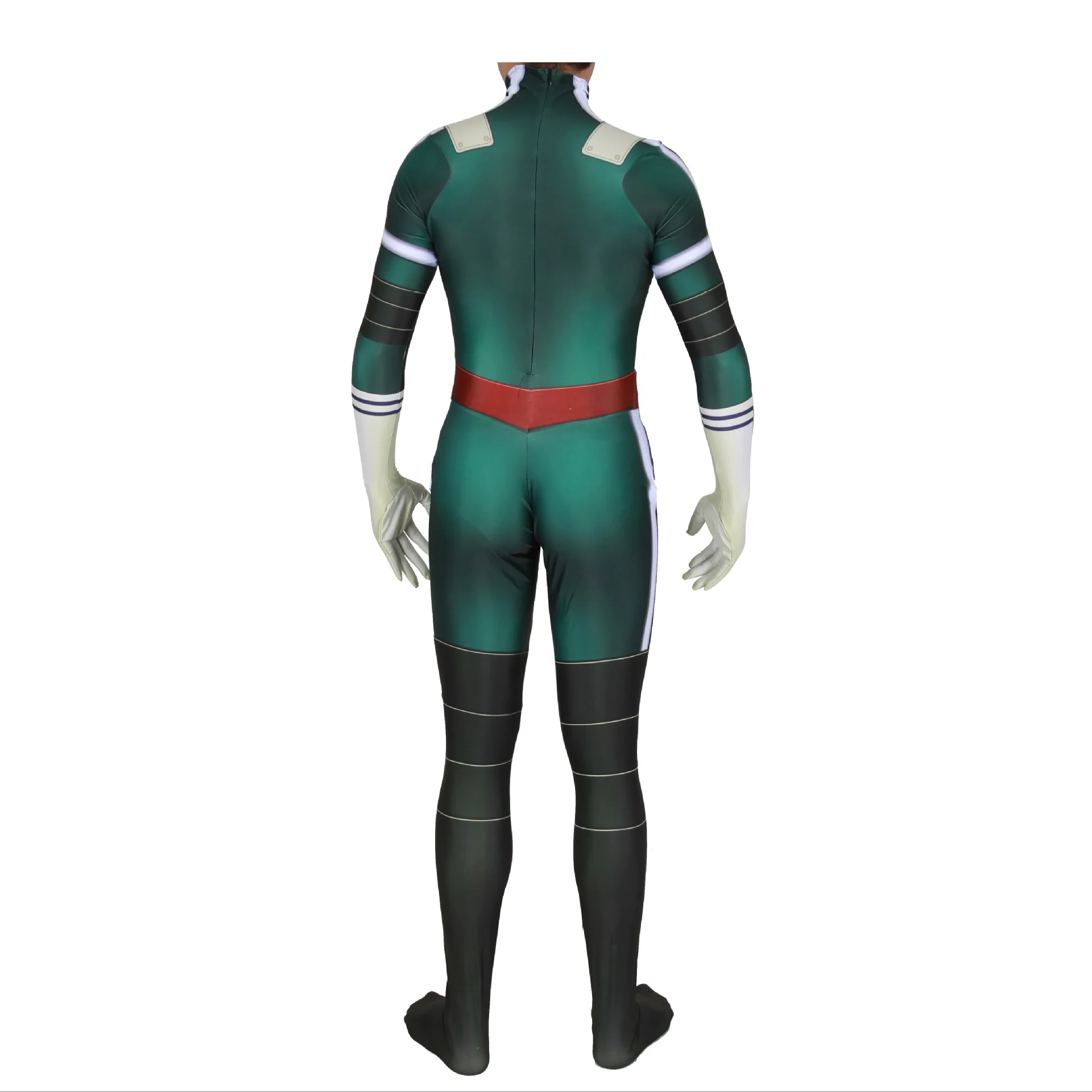 Костюмы для косплея My Hero academic Midoriya Izuko Deku мужчин и женщин костюм зентай облегающий