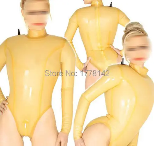 Латексная резина Gummi 0 40 мм надувной трико боди модный латексный купальник|latex