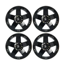 4PCS 2.2 Inch RC 1:10 Rock Crawler Alloy Wheels Rims For RC Crawler Axial SCX10 Wraith 90018 Beadlock Wheels Hub Free Ship