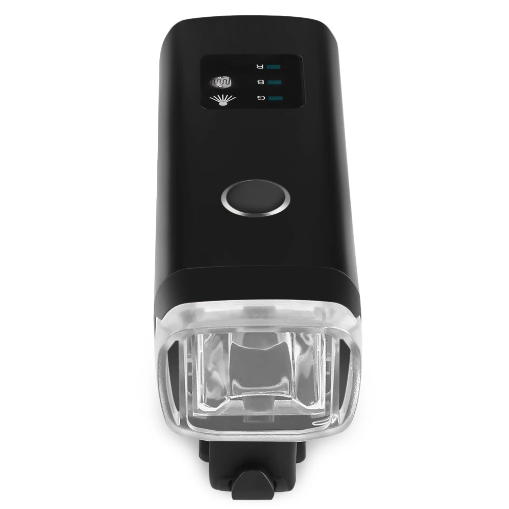 

USB Rechargeable Waterproof Bike Cycling Light Bicycle Smart Induction Front Flashlight With 2000mAh lithium-ion Battery Powers